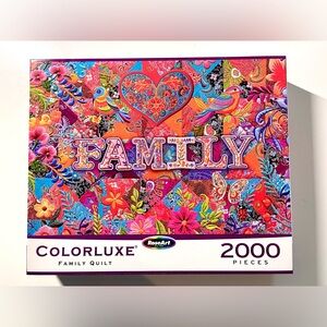 RoseArt ColorLuxe - 2000 Piece Puzzle - Family Quilt